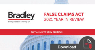 2021 Proves to Be Another Big Year for the False Claims Act